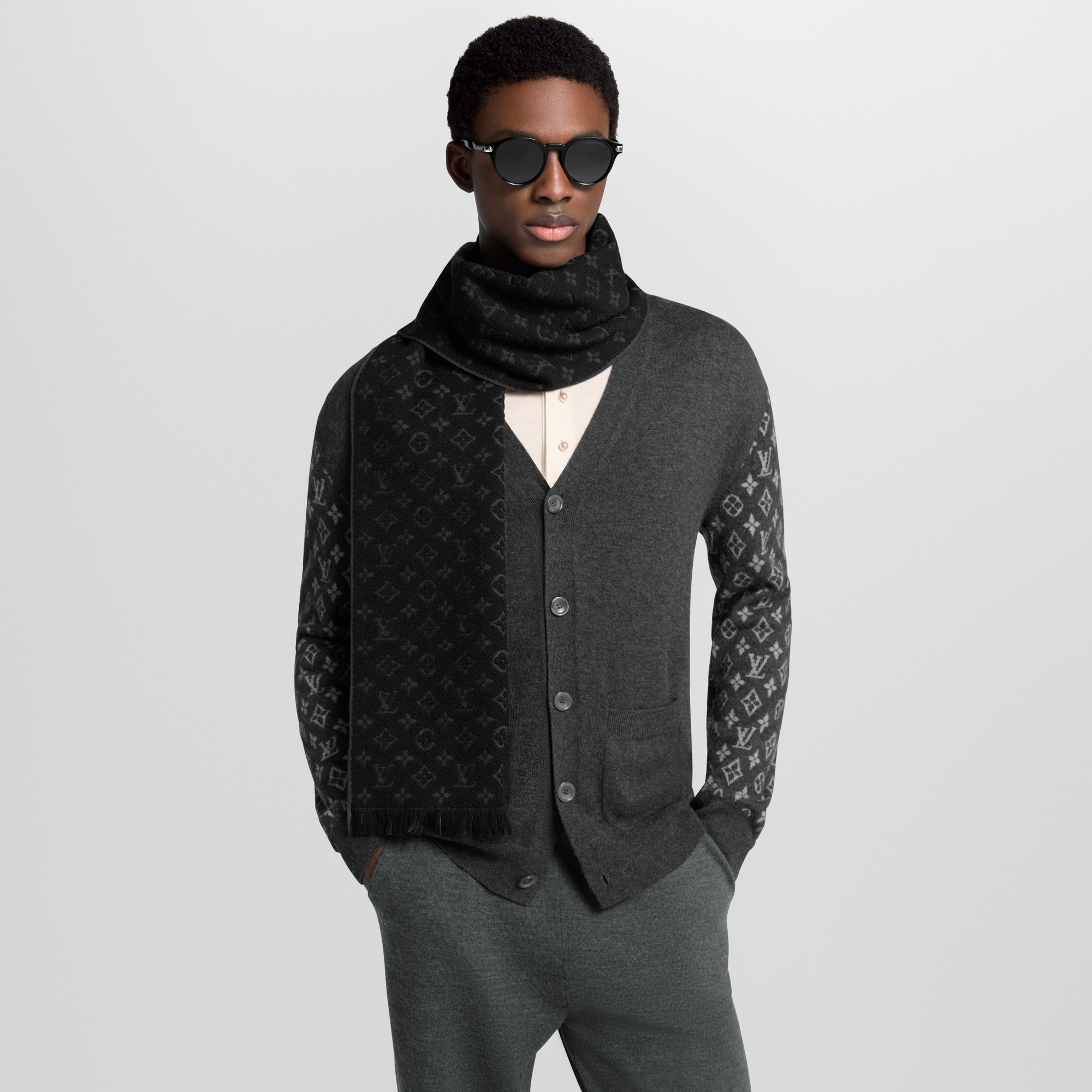 Monogram Classic Scarf S00 - New - For Men | LOUIS VUITTON ®
